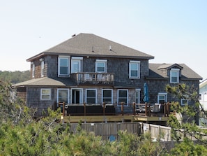 The new back porch