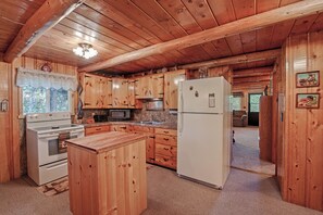 Grandma's Cabin Kitchen