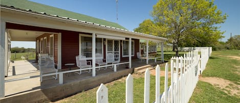 You will love the big wrap around porch!