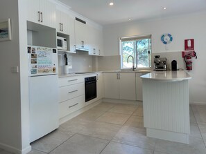 Well appointed kitchen renovated in July 2024.