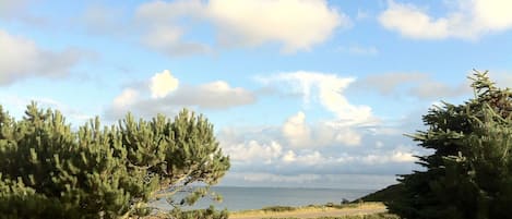 Blick aus dem OG auf das Wattenmeer