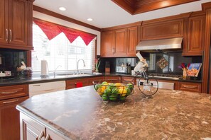 Fully Stocked Kitchen