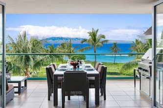 Maui Resort Rentals: Honua Kai Konea 351, 3BR w/ Direct Oceanfront Views + B.B.Q. on Balcony!