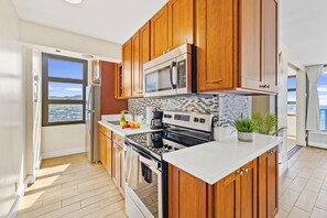 Prepare delicious meals in your fully-equipped kitchen!