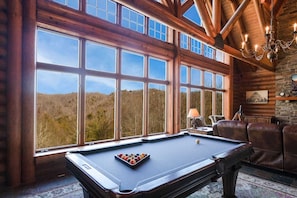 Pool Table in Great Room