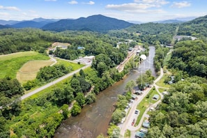 We have the only 8 riverfront rental properties that are minutes from many attractions but still manage to keep the remote feeling! Hiking, rafting, fishing, relaxing... It is all right here! We are the Trout capitol of NC!