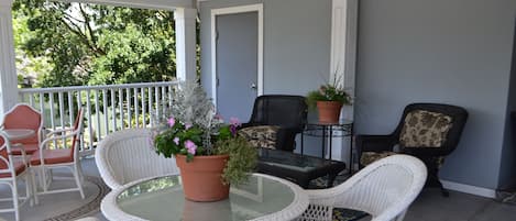 Beautiful covered porches on each floor!