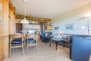 Wohnzimmer, Ferienwohnung Nr. 80, St Peter Ording Bad, Haus Atlantic,  Alter Badweg 11-15
