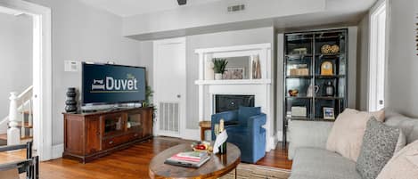 Living room with Smart TV