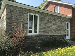 View of Country Suite from parking area