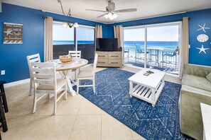 Large windows let in all the natural light you need - This corner unit has one-of-a-kind beach views!