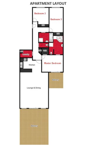 Apartment layout