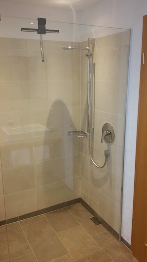 Ferienwohnung Rauschberg 56 qm, Balkon, Kochnische, 2 Schlafzimmer, WLAN, 4 Pers-Dusche