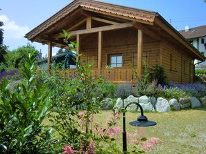 Fünf-Sterne-Hof-Chalet Kampenwand mit Terrasse und Bergblick