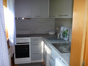 Ferienwohnung für 1-2 Personen, 48 qm, Wohnschlafraum, Terrasse, WLAN-Küche