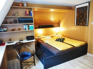 Ferienwohnung Berchtesgaden-City, Atelier-Wenig, 58 qm für 2 Personen-Schlafzimmer