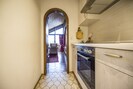 Ferienwohnung Predigtstuhl mit Balkon und Bergblick-Küche