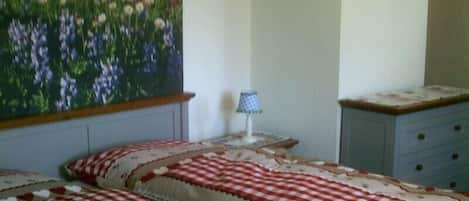 Ferienwohnung Westernberg 38qm, Balkon, 1Schlafzimmer, Wohnschlafzimmer, WLAN-Schlafzimmer