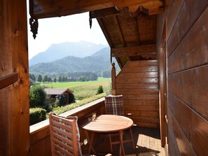 5. FW Hochgern, 37 qm, 2-3 Pers., Süd-Balkon-Balkon