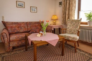 Appartement 30qm, Terrasse, Küche extra, 1 Wohn-/Schlafzimmer, max 2 Personen-Wohnzimmer