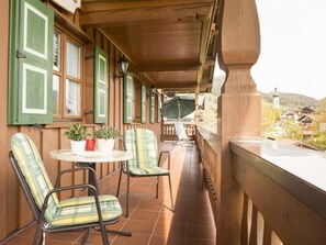 04 Zweiraumwohnung mit einzigartigem Bergblick und großem Balkon-auf dem Balkon