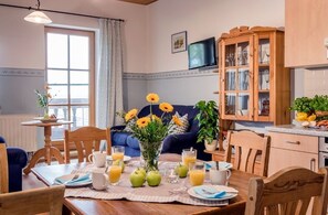 Ferienwohnung Kampenwand 55qm, 2 Schlafzimmer, Balkon-In der Ferienwohnung Kampenwand