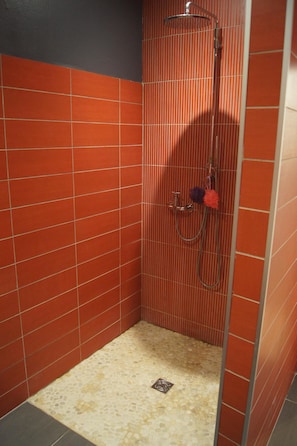 Douche à l'italienne