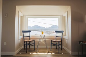 Bright breakfast nook.