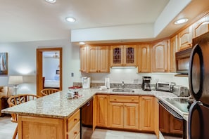 Kitchen with Bar seating