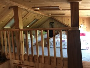 Loft in family Portabella cabin, 