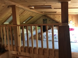 Loft in family Portabella cabin, 
