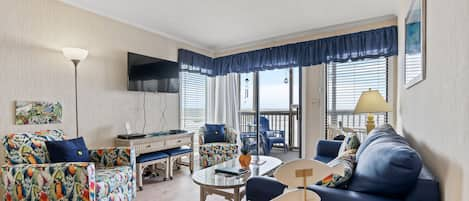 Oceanfront Living Room