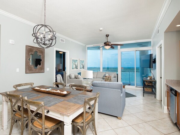 Amazing views in the 3 bedroom 3 bath unit.