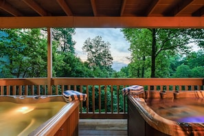 TWO HOT TUBS