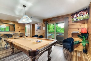 Billiards room