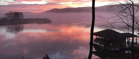 Beautiful sunrise from the back deck!