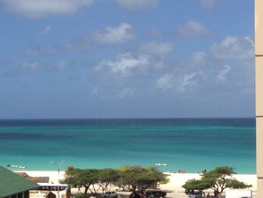 Ocean view from balcony