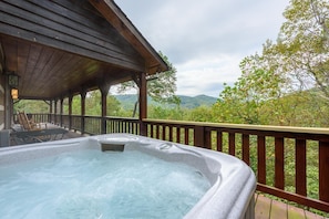 Hot Tub Located on Deck