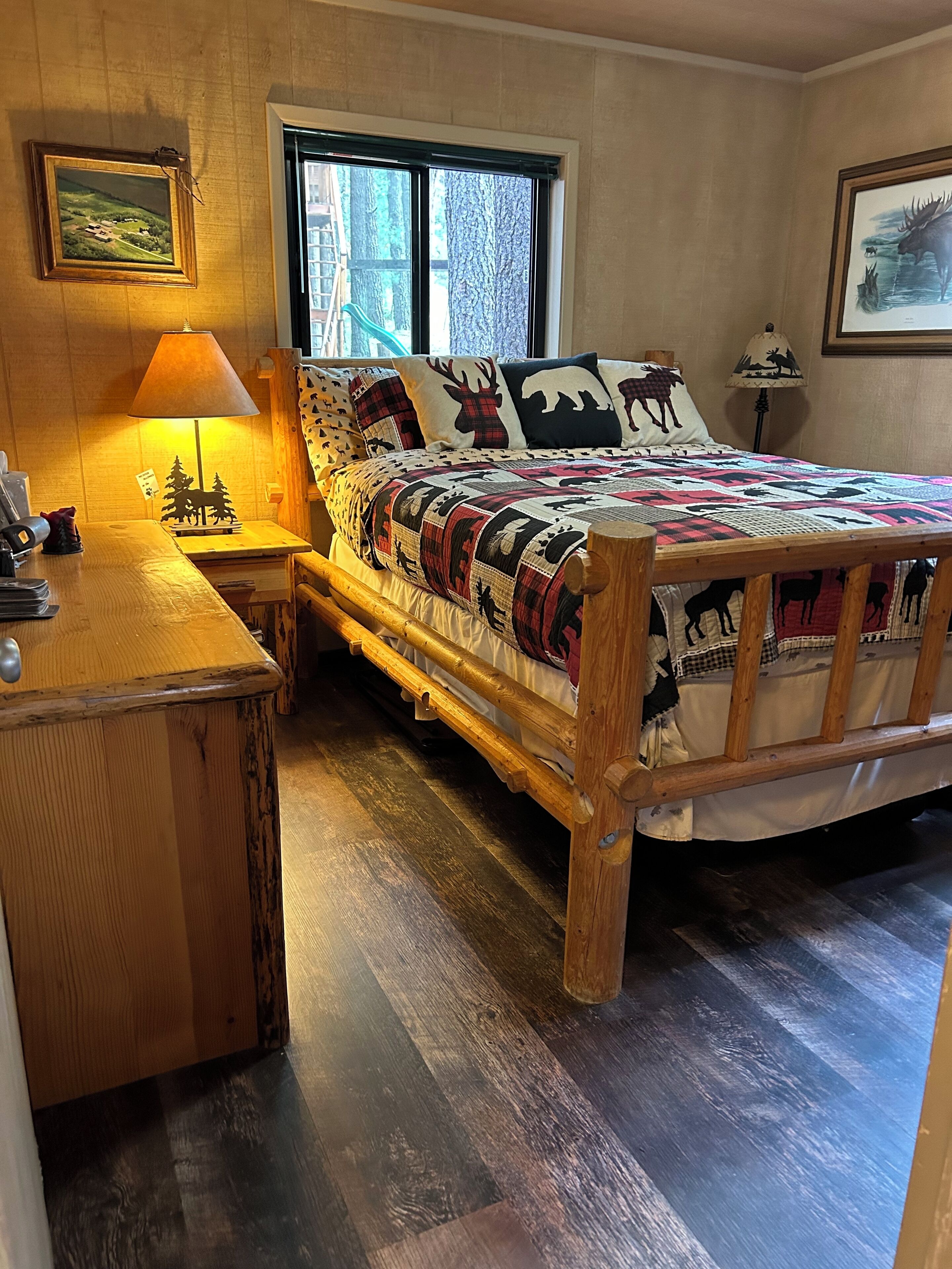 Moose bedroom