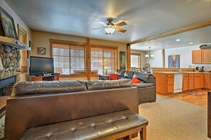Sleeping up to 7 guests, this is the perfect home base for family and friends.