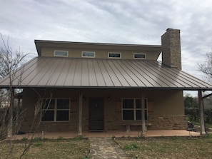 Spacious front porch 