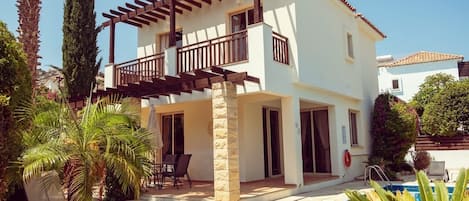 Villa from the garden