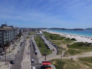 Blick von der Unterkunft