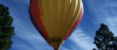 Hot air ballooning