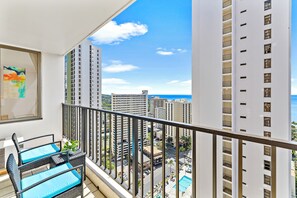 Enjoy the stunning view from your own private lanai!