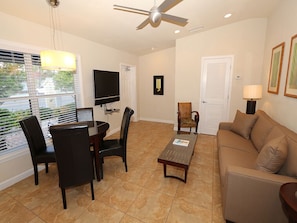 Living Room and Dining Area