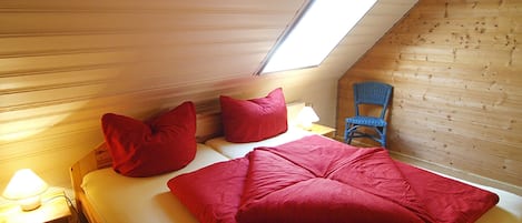 Ferienwohnung Kummerower See, 80qm, 2 Schlafzimmer, max. 7 Personen-Schlafzimmer 1