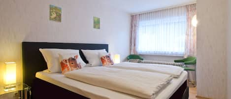 Ferienwohnung Anna, 40qm, 1 separates Schlafzimmer, maximal 3 Personen-Schlafzimmer der Fewo Anna