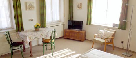 Appartement 1, 28 qm, 1 Wohn/Schlafraum, max. 2 Personen-Wohnung 1