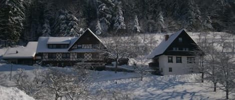 Ferienwohnung Apfelblüte , 50qm, 1 Schlafzimmer, max. 4 Personen-Winter